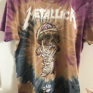 Metallica One Tie Dye T-Shirt